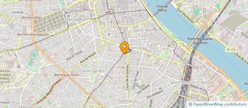 localisation de l'entreprise SMOOS  BORDEAUX