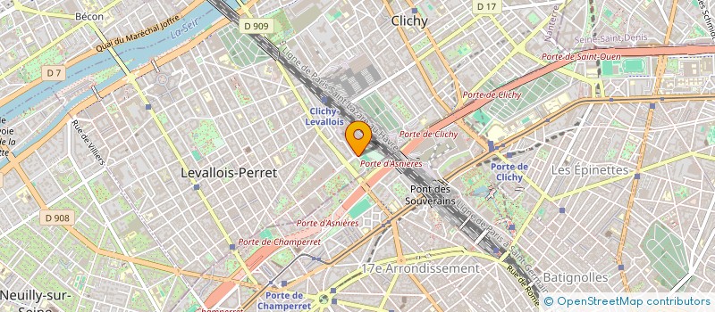 localisation de l'entreprise SMOOTH à LEVALLOIS-PERRET