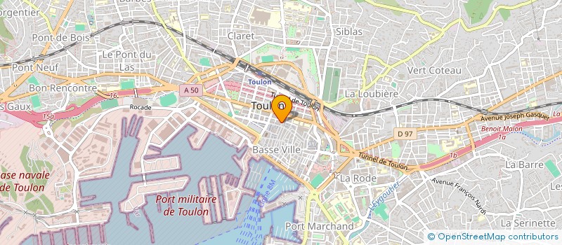 localisation de l'entreprise SMOOTH PRODUCTION  TOULON