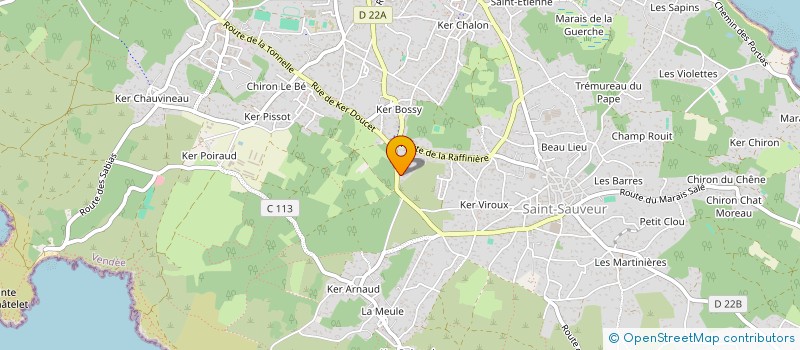 localisation de l'entreprise SMOOTH SAILING  THEIX-NOYALO