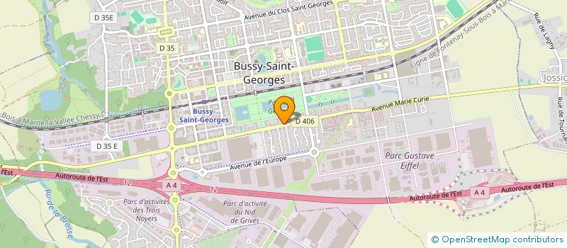 localisation de l'entreprise SMOOZEE  BUSSY-SAINT-GEORGES