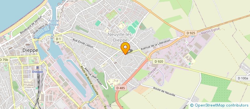 localisation de l'entreprise SMOPE HOLDING  DIEPPE