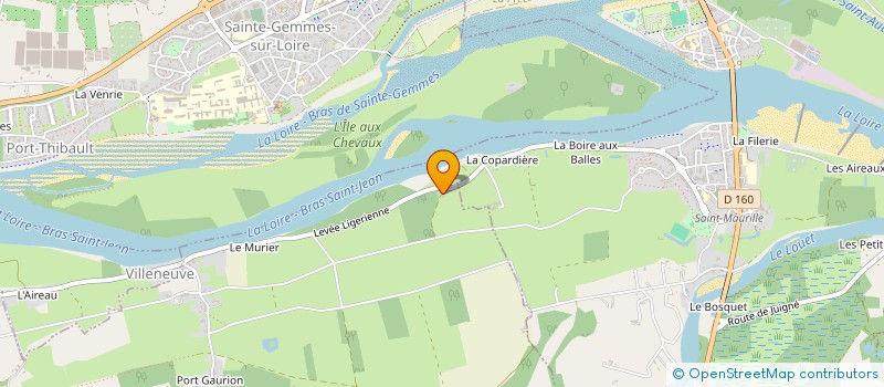 localisation de l'entreprise SMOS SECTION GYMNASTIQUE  SAINT-MELAINE-SUR-AUBANCE