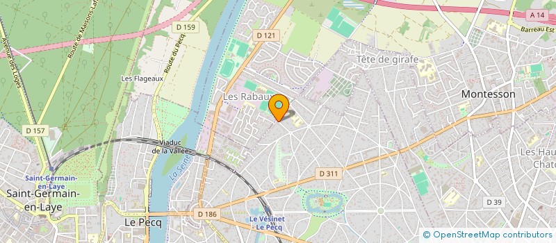 localisation de l'entreprise SMOTEO à LE VESINET