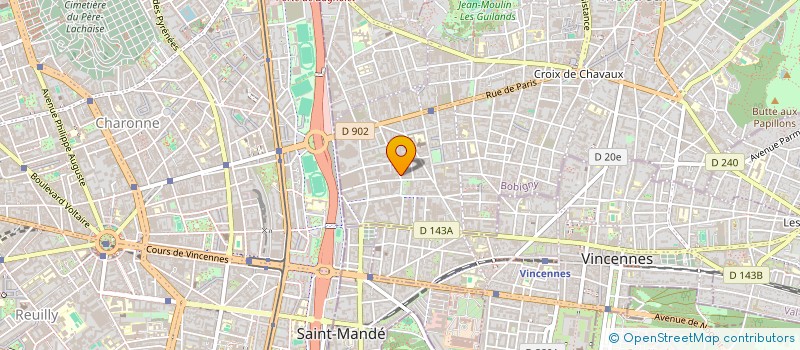 localisation de l'entreprise SMP à MONTREUIL