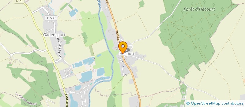localisation de l'entreprise SMP à HECOURT