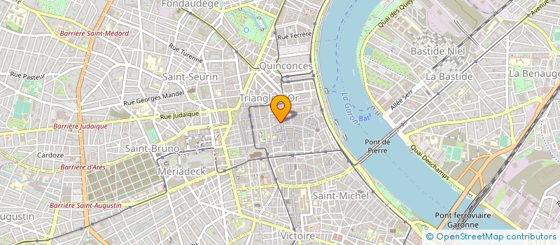 localisation de l'entreprise SMP à BORDEAUX