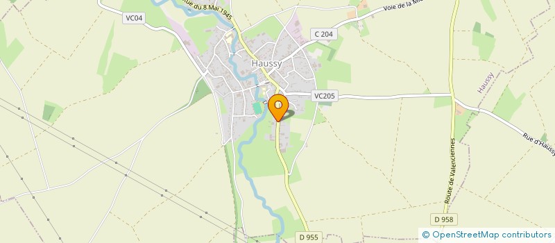 localisation de l'entreprise SMP  HAUSSY