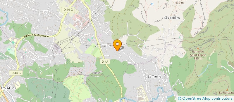 localisation de l'entreprise SMP à ALLAUCH