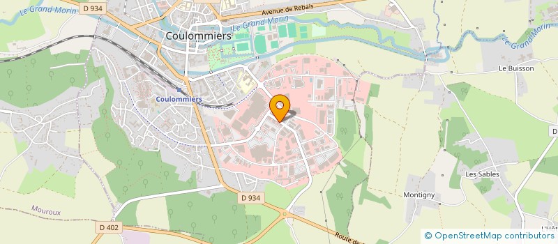 localisation de l'entreprise SMP 77  COULOMMIERS