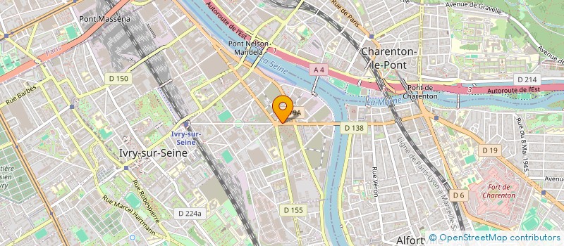 localisation de l'entreprise SMP à IVRY-SUR-SEINE