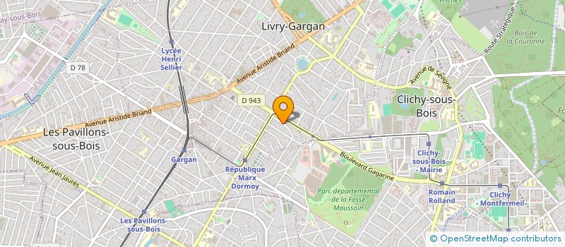 localisation de l'entreprise SMP à LIVRY-GARGAN