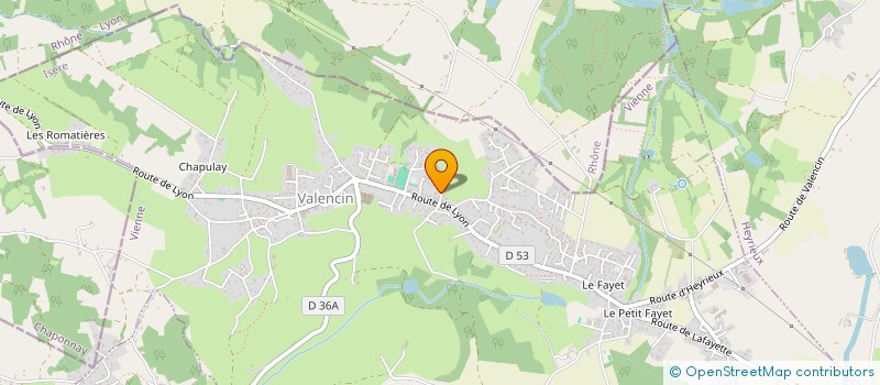 localisation de l'entreprise SMP  VALENCIN