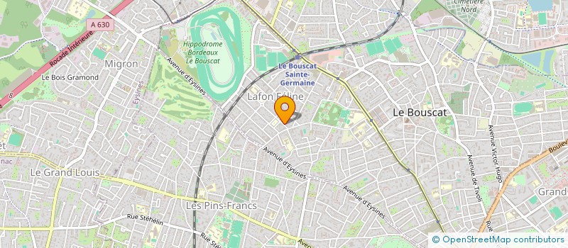 localisation de l'entreprise SMP  LE BOUSCAT