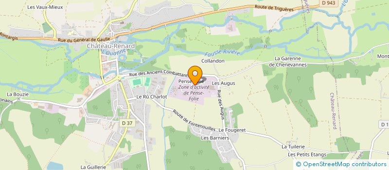 localisation de l'entreprise SMP AFRIQUE à CHATEAU-RENARD