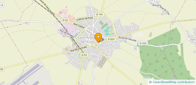 localisation de l'entreprise SMP AGENDA à SAINT-ANDRE-DE-L'EURE