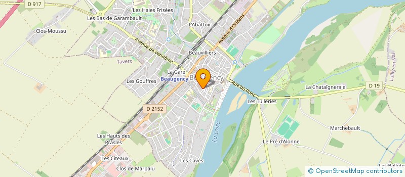 localisation de l'entreprise SMP EXTENSION RENOVATION HABITAT à BEAUGENCY