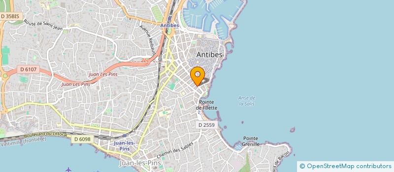 localisation de l'entreprise SMP FRANCE à ANTIBES