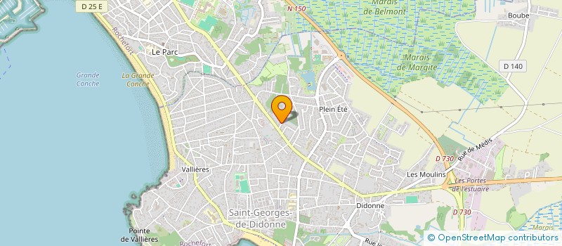 localisation de l'entreprise SMP FRANCE à SAINT-GEORGES-DE-DIDONNE