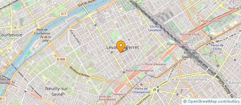 localisation de l'entreprise SMP GROUP à LEVALLOIS-PERRET