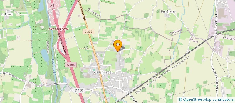 localisation de l'entreprise SMP IMMO  LES CHERES