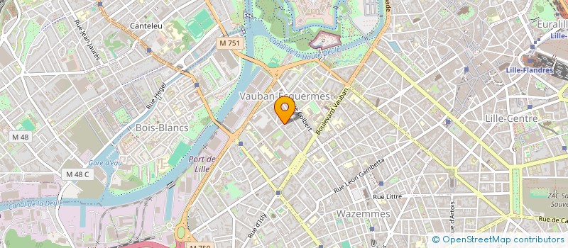 localisation de l'entreprise SMP PARTICIPATIONS  LILLE