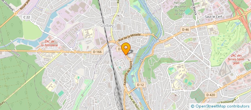 localisation de l'entreprise SMP SERVICES MAINTENANCES POSES à EPINAL