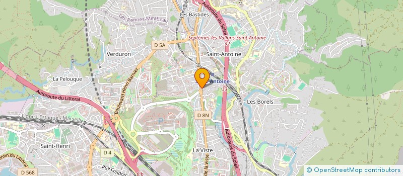 localisation de l'entreprise SMP2C  MARSEILLE