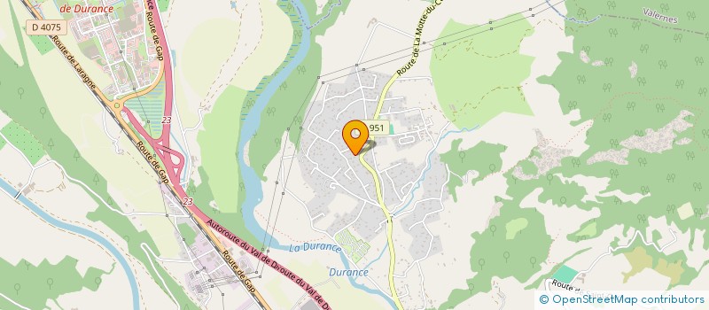 localisation de l'entreprise SMPA  SISTERON