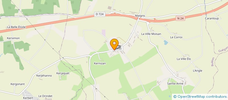 localisation de l'entreprise SMPB à BULEON