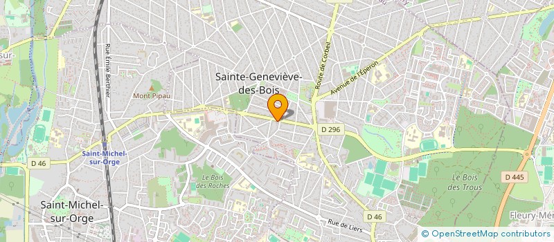localisation de l'entreprise SMPE à SAINTE-GENEVIEVE-DES-BOIS