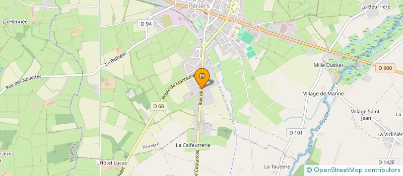 localisation de l'entreprise SMPE  PERIERS