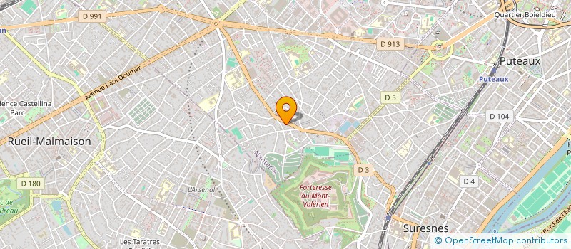 localisation de l'entreprise SMPE MODERNE PRATIQUE D'EQUIPEMENTS à NANTERRE