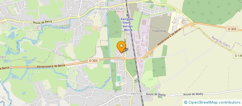 localisation de l'entreprise SMPF  VERTON