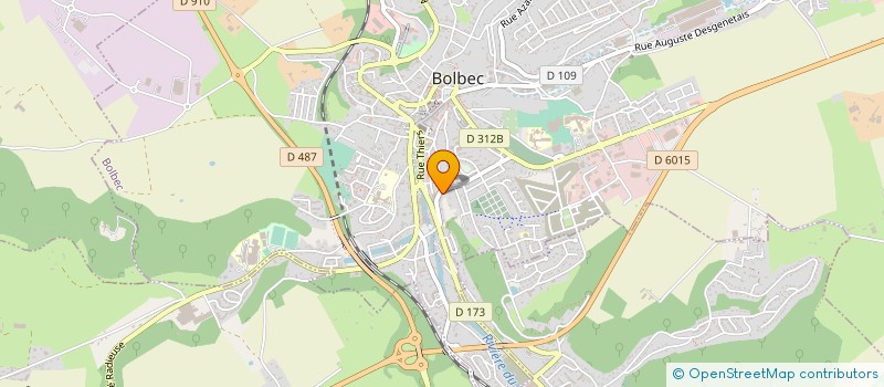 localisation de l'entreprise SMPH  BOLBEC