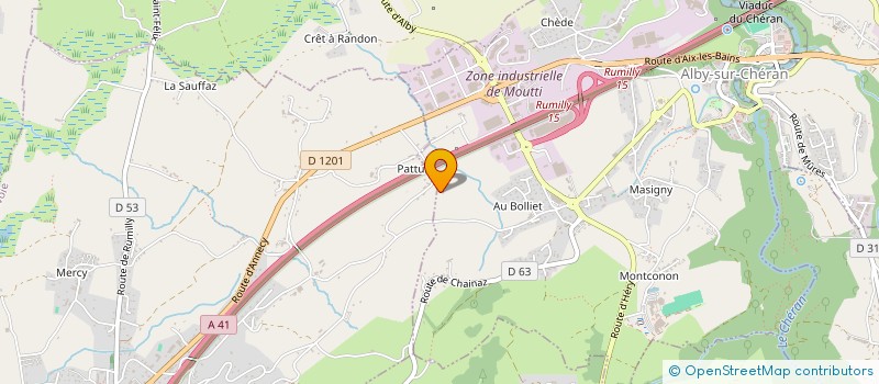 localisation de l'entreprise SMPH  ALBY-SUR-CHERAN