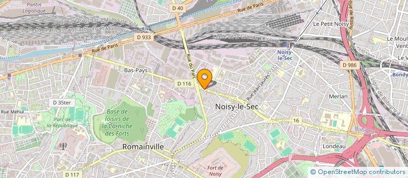localisation de l'entreprise SMPI à NOISY-LE-SEC