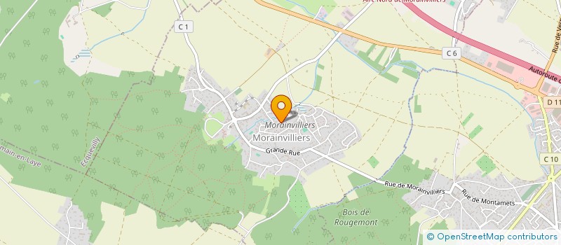 localisation de l'entreprise SMPJ  MORAINVILLIERS