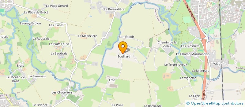 localisation de l'entreprise SMPP  SAINT-ERBLON