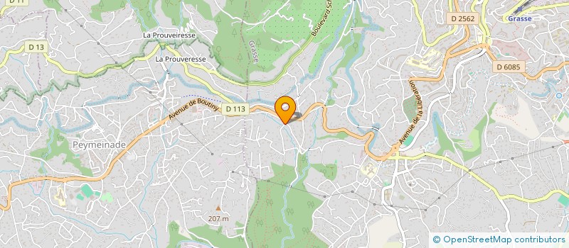 localisation de l'entreprise SMQ LES AVANCHERS à GRASSE
