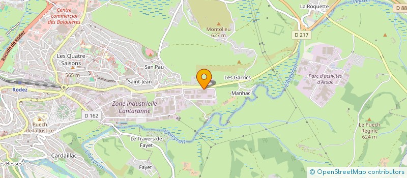 localisation de l'entreprise SMQC  ONET-LE-CHATEAU