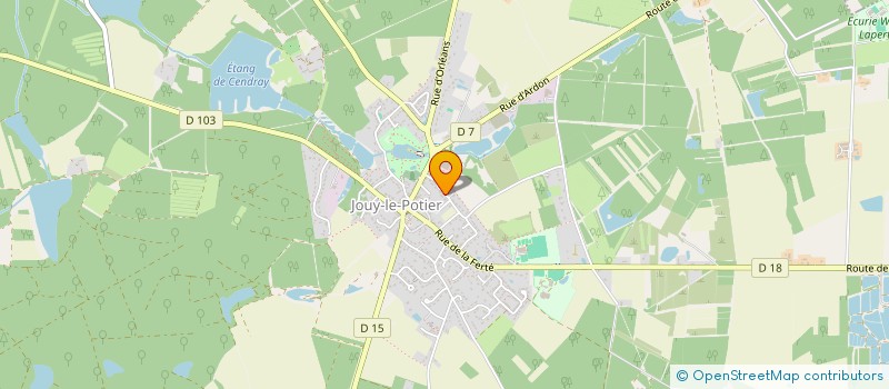 localisation de l'entreprise SMR à JOUY-LE-POTIER