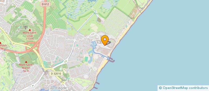 localisation de l'entreprise SMR  AGDE