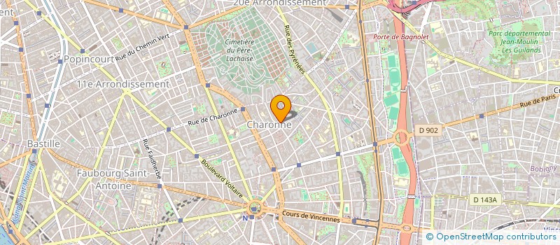 localisation de l'entreprise SMR  PARIS