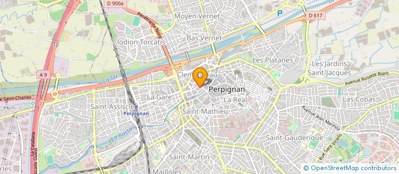 localisation de l'entreprise SMR  PERPIGNAN