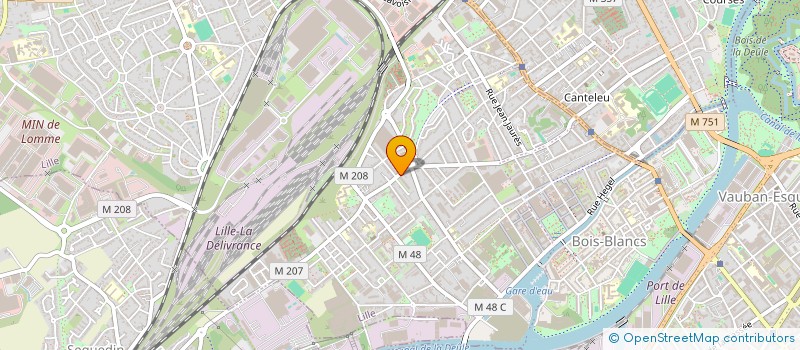 localisation de l'entreprise SMR BUSINESS  LILLE