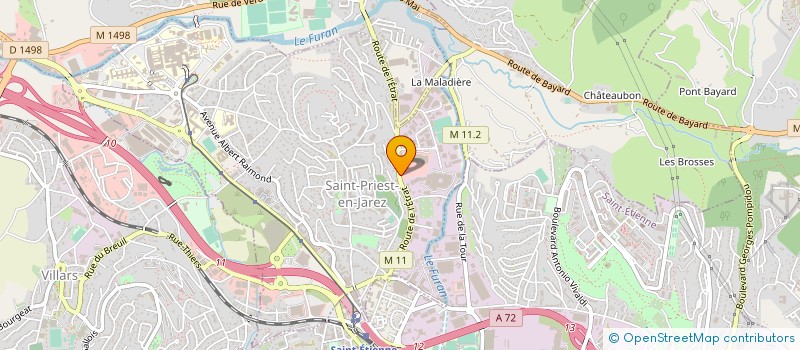 localisation de l'entreprise SMR - CONCEPT  SAINT-PRIEST-EN-JAREZ