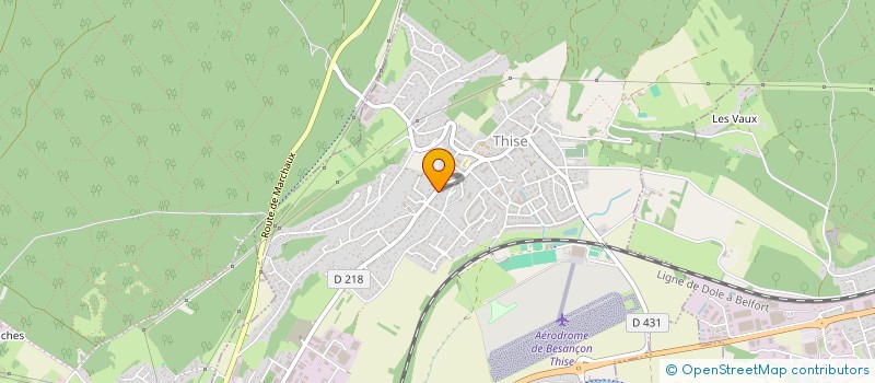 localisation de l'entreprise SMR INVEST  THISE