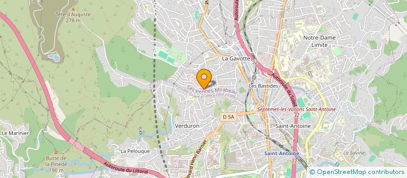 localisation de l'entreprise SMR LOCATION à SEPTEMES-LES-VALLONS