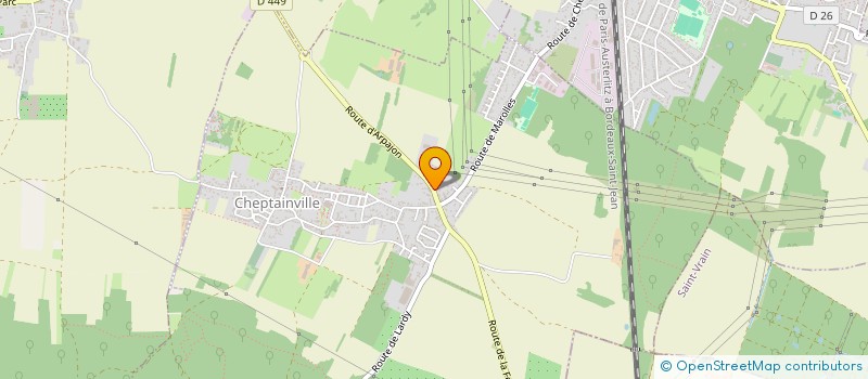 localisation de l'entreprise SMR RENOV à AVRAINVILLE